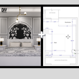 DiY 3d bedroom interior designs